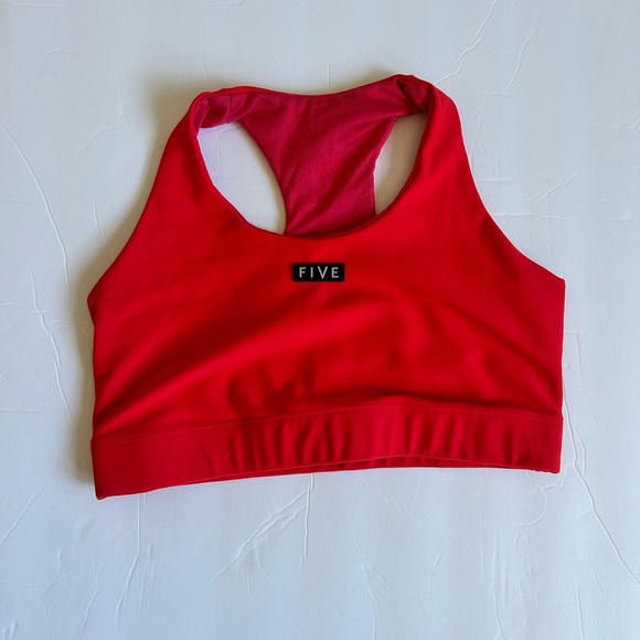 Red Five Sports Bra - Picture 1 of 3